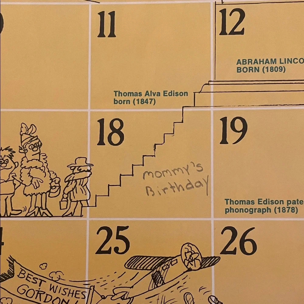 Sesame Street 1976 Calendar - Vibrant Bicentennial Edition